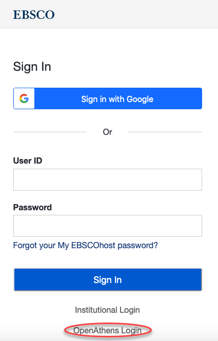 EBSCO login graphic